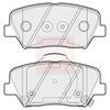 Apec Brake Pads Set PAD1979 thumbnail