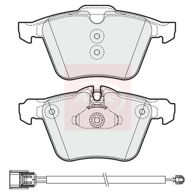 Apec Brake Pads Set PAD1985 - image 5