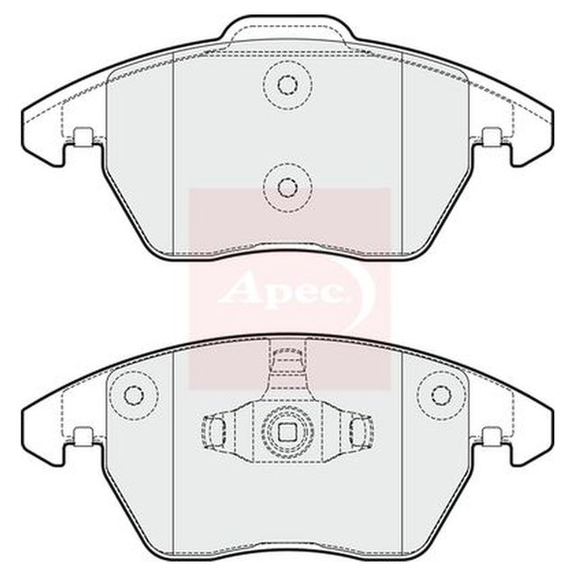 Apec Brake Pads Set PAD2041 - image 5