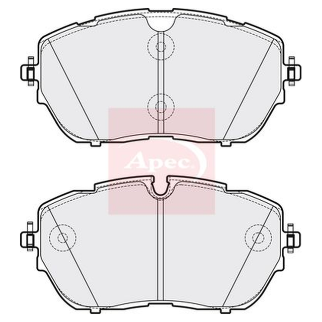 Apec Brake Pads Set PAD2083 - image 5
