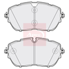 Apec Brake Pads Set PAD2083 thumbnail