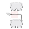 Apec Brake Pads Set PAD2121 thumbnail
