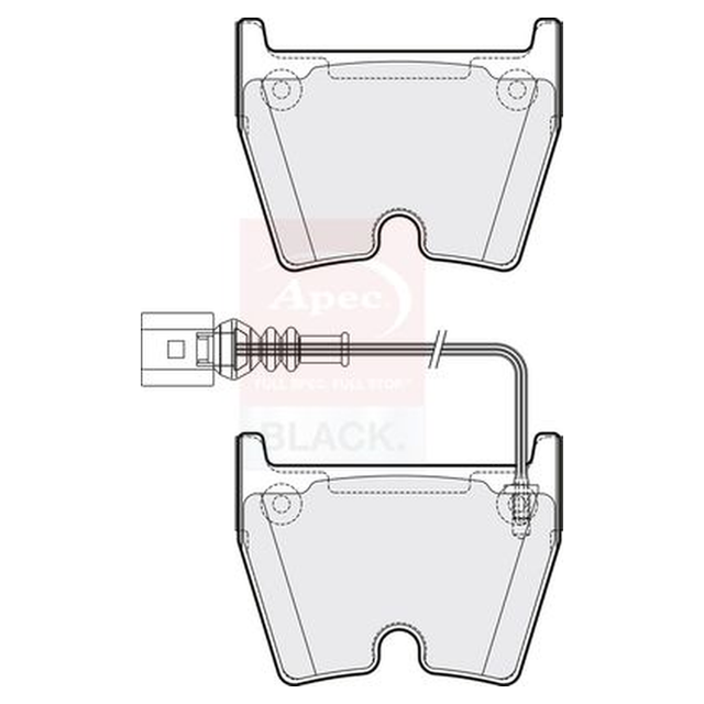 Apec Brake Pads Set PAD2121B - image 5