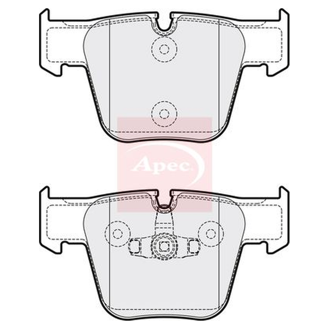 Apec Brake Pads Set PAD2122 - image 5