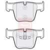 Apec Brake Pads Set PAD2122 thumbnail