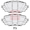 Apec Brake Pads Set PAD2141 thumbnail