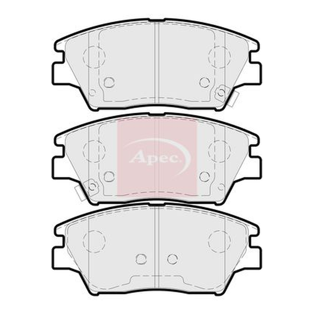 Apec Brake Pads Set PAD2179 - image 5