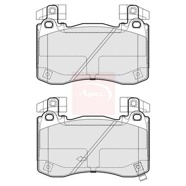 Apec Brake Pads Set PAD2260 - image 5