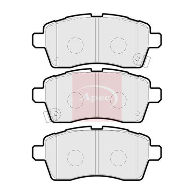Apec Brake Pads Set PAD2291 - image 5