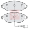 Apec Brake Pads Set PAD2304 thumbnail
