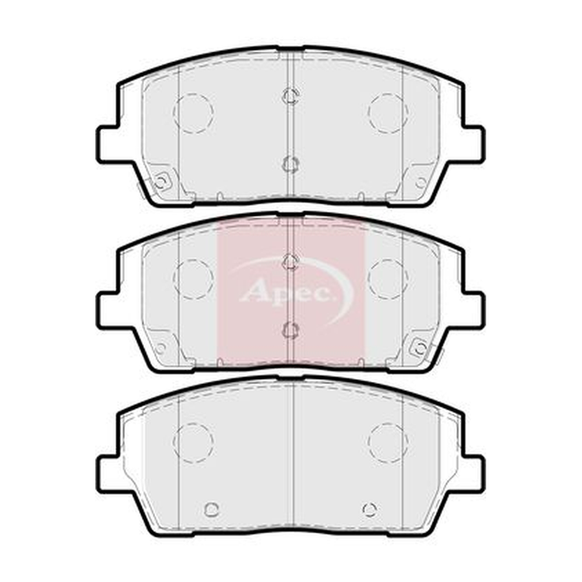 Apec Brake Pads Set PAD2312 - image 5