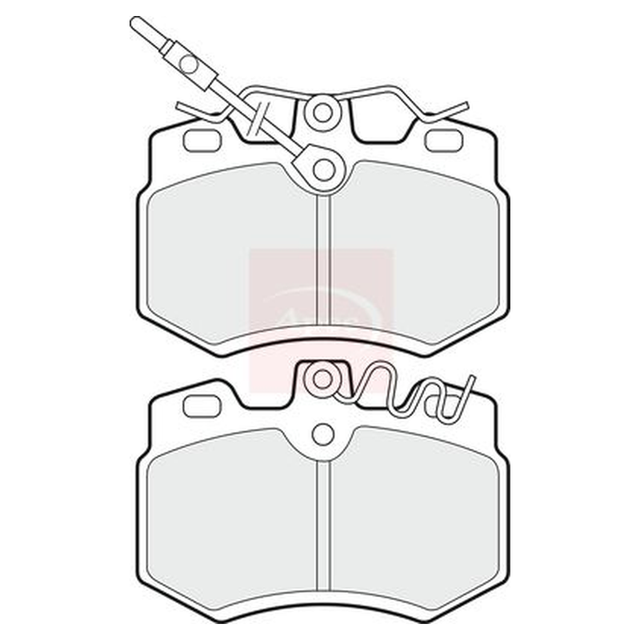 Apec Brake Pads Set PAD513 - image 5