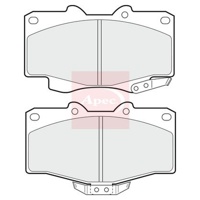 Apec Brake Pads Set PAD703 - image 4