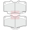 Apec Brake Pads Set PAD703 thumbnail