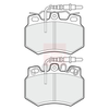Apec Brake Pads Set PAD828 thumbnail