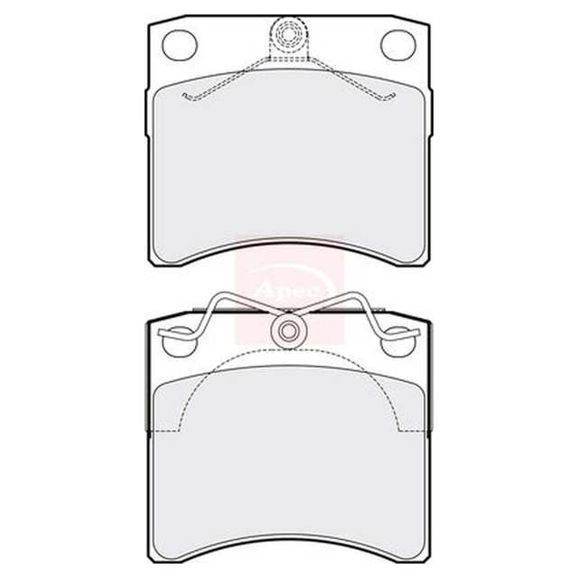 Apec Brake Pads Set PAD910 - image 5