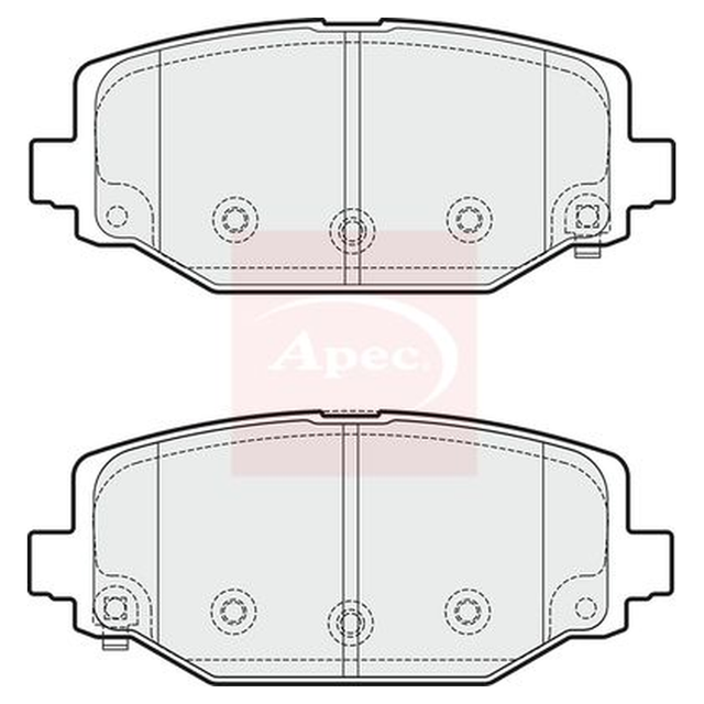 Apec Brake Pads Set PAD1879 - image 5