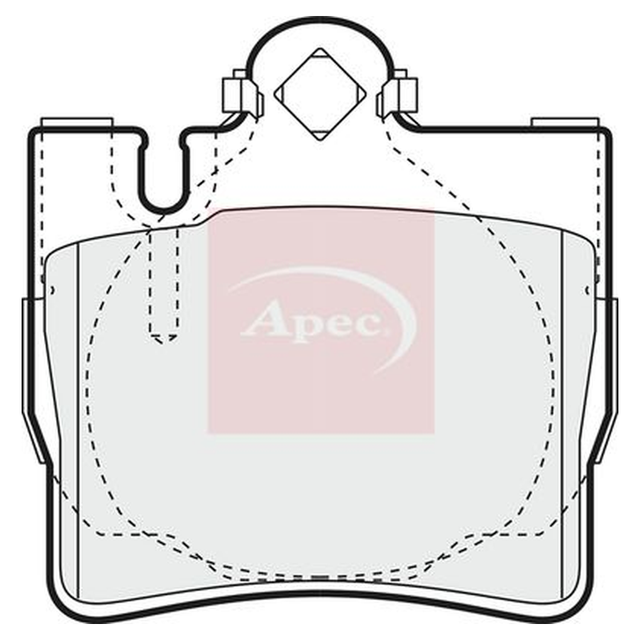 Apec Brake Pads Set PAD1156 - image 5