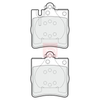 Apec Brake Pads Set PAD1164 thumbnail