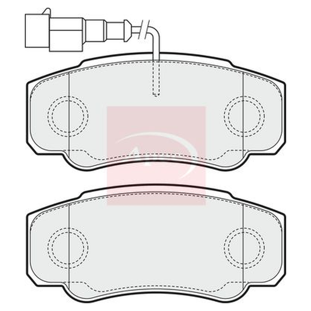 Apec Brake Pads Set PAD1554 - image 5