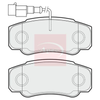 Apec Brake Pads Set PAD1554 thumbnail