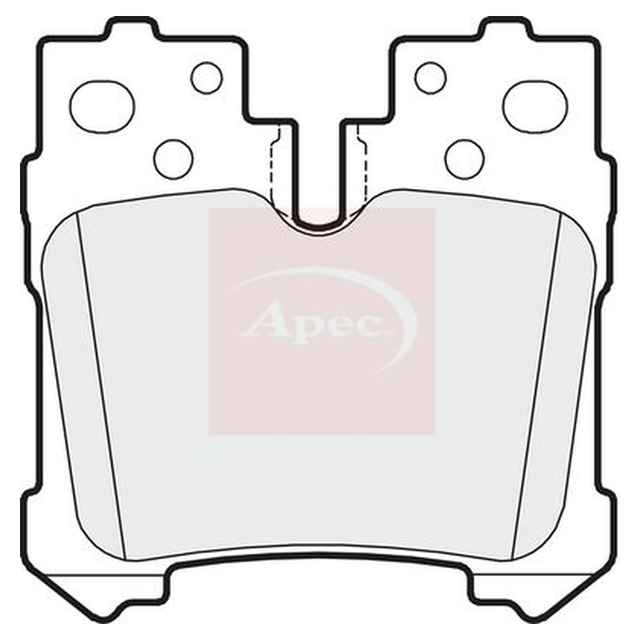 Apec Brake Pads Set PAD1623 - image 5