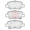 Apec Brake Pads Set PAD1674 thumbnail