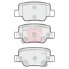 Apec Brake Pads Set PAD1799 thumbnail