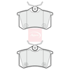 Apec Brake Pads Set PAD1814 thumbnail