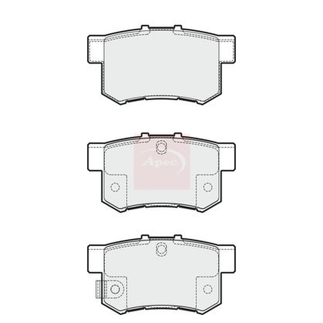 Apec Brake Pads Set PAD1828 - image 5