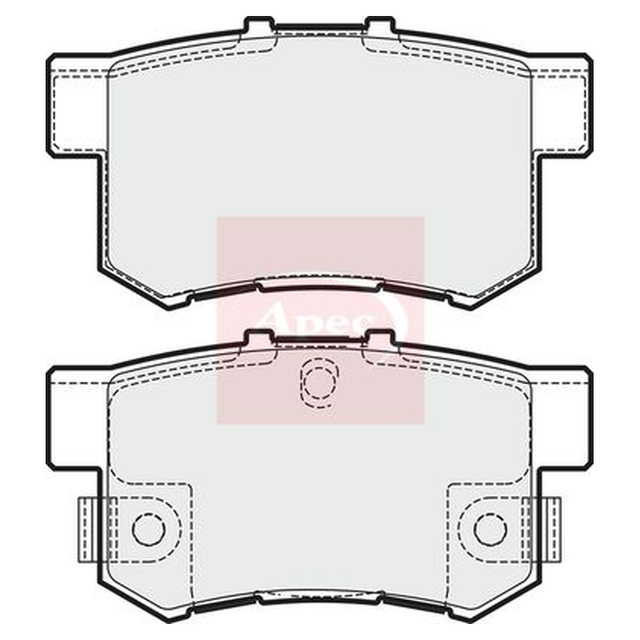 Apec Brake Pads Set PAD1829 - image 5