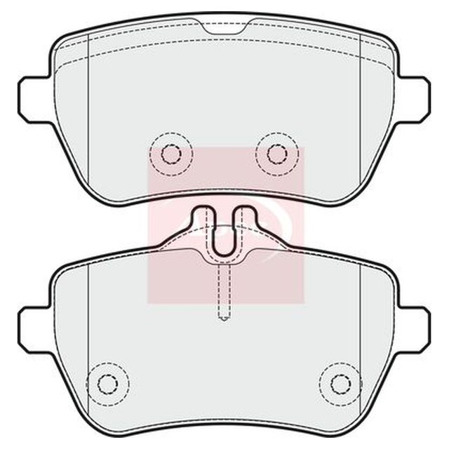 Apec Brake Pads Set PAD1908 - image 5