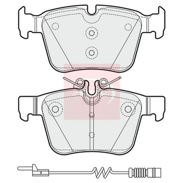 Apec Brake Pads Set PAD2031 - image 5