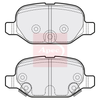 Apec Brake Pads Set PAD2058 thumbnail