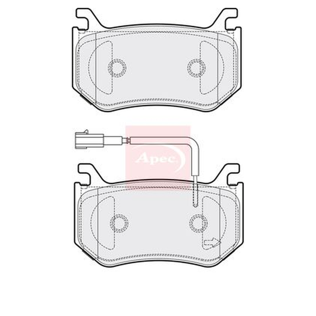 Apec Brake Pads Set PAD2140 - image 5