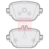 Apec Brake Pads Set PAD2163 thumbnail
