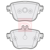 Apec Brake Pads Set PAD2235 thumbnail