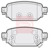 Apec Brake Pads Set PAD2241 thumbnail