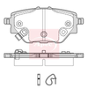 Apec Brake Pads Set PAD2366 thumbnail