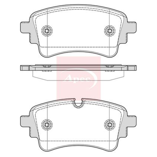 Apec Brake Pads Set PAD2406 - image 5