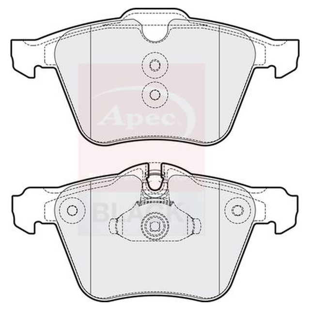 Apec Brake Pads Set PAD1595B - image 5