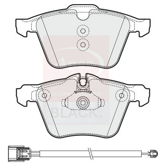 Apec Brake Pads Set PAD1985B - image 5