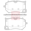 Apec Brake Pads Set PAD2378 thumbnail