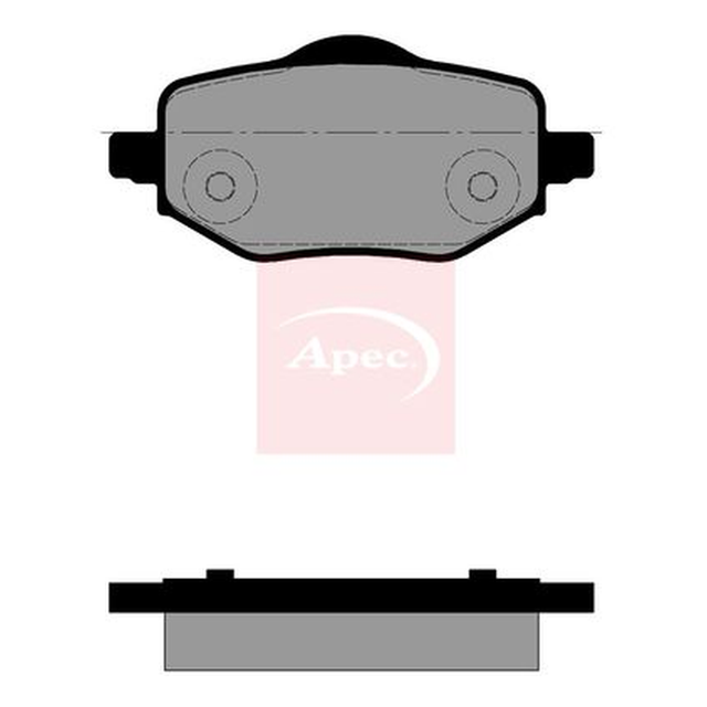 Apec Brake Pads Set PAD2498 - image 5