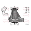 Apec Water Pump AWP1357 thumbnail