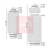 Apec Steering Rack Boot Kit ACB3006 thumbnail