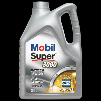 Mobil Super 3000 Formula F 5W-20 Engine Oil High Performance 5L - tradevehicleparts.co.uk