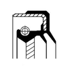 Corteco Differential Shaft Seal 01026326B thumbnail