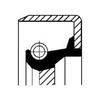 Corteco Manual Transmission Shaft Seal 12017369B thumbnail