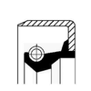 Corteco Differential Shaft Seal 19026240B thumbnail